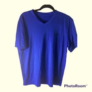 NIKE Dri - Fit Crewneck Short Sleeve Blue T-Shirt Sz. Large. Excellent Condition